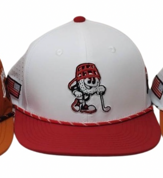 Game Day White & Crimson Hat