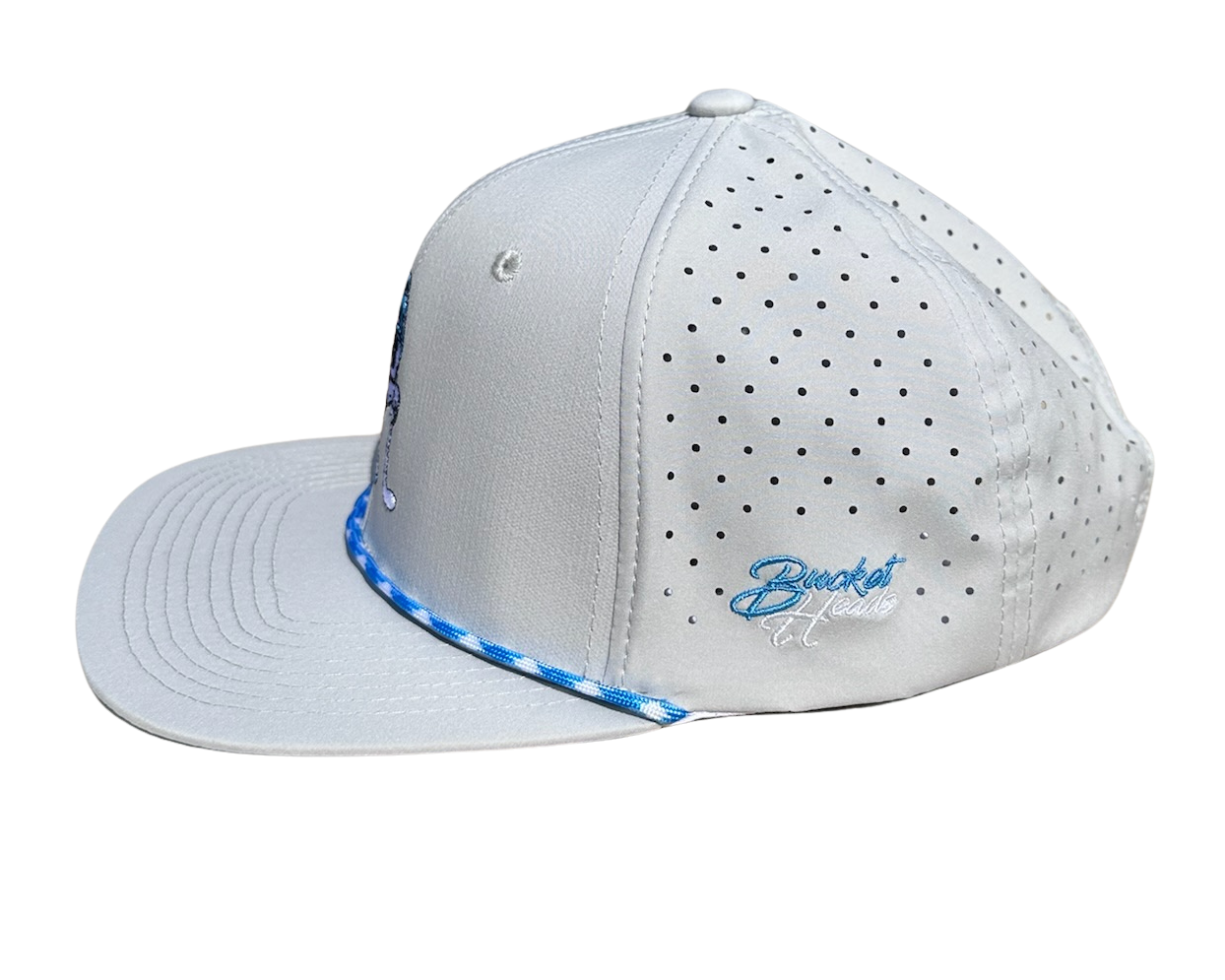 Game Day Gray & Baby Blue Hat