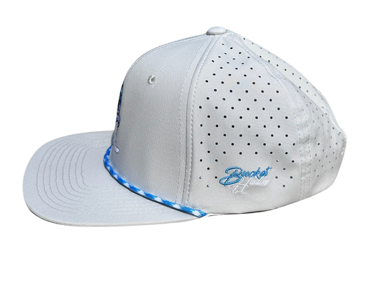Game Day Gray & Baby Blue Hat