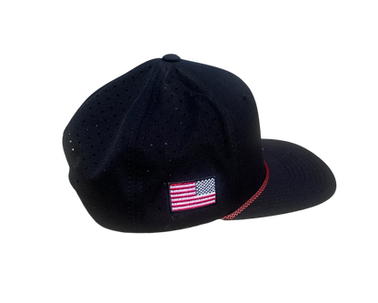 Game Day Black & Red Hat