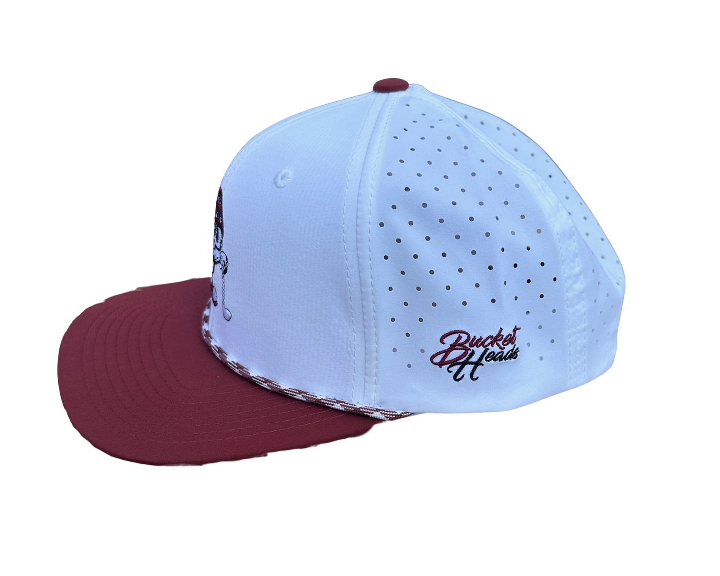 Game Day White & Maroon Hat