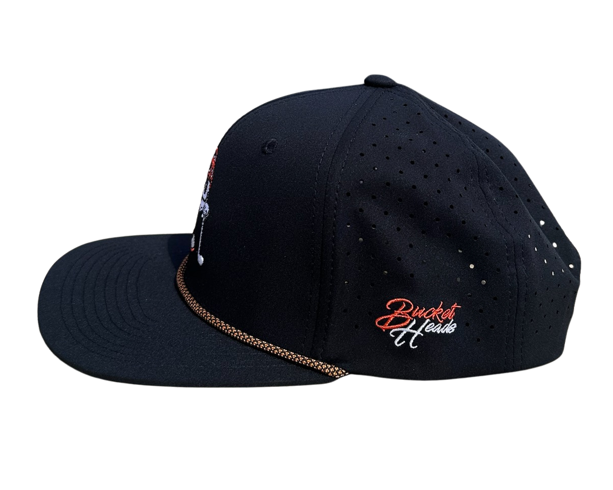 Game Day Black & Orange Hat