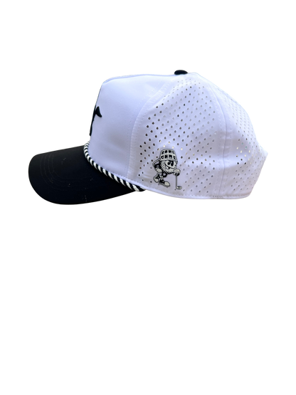 Black & White Classic BH 6-Panel Hat