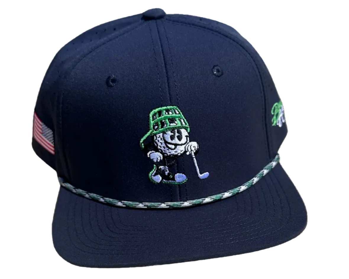 Game Day Navy & Lime Green Hat