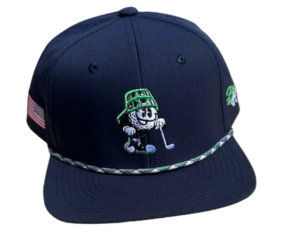 Game Day Navy & Lime Green Hat