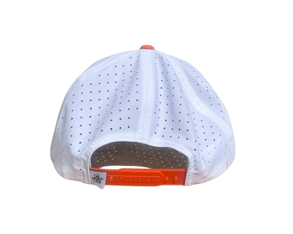 Game Day White & Orange Hat