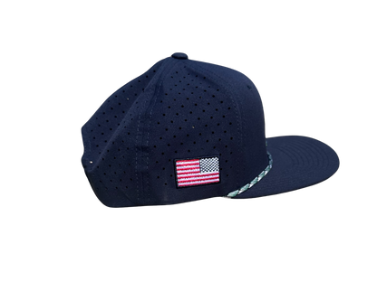 Game Day Navy & Lime Green Hat
