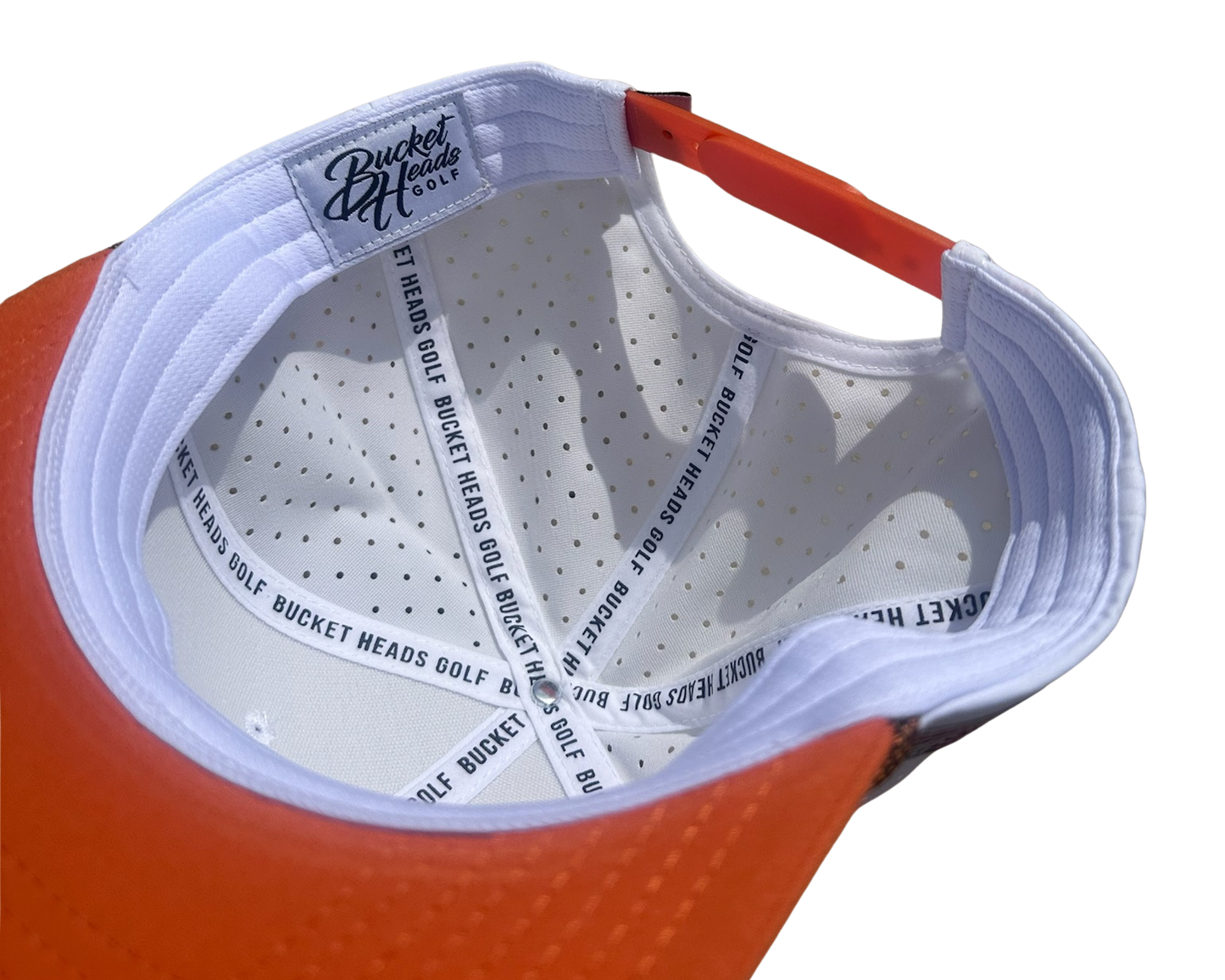 Game Day White & Orange Hat