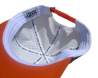 Game Day White & Orange Hat