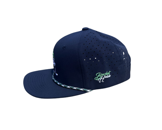 Game Day Navy & Lime Green Hat