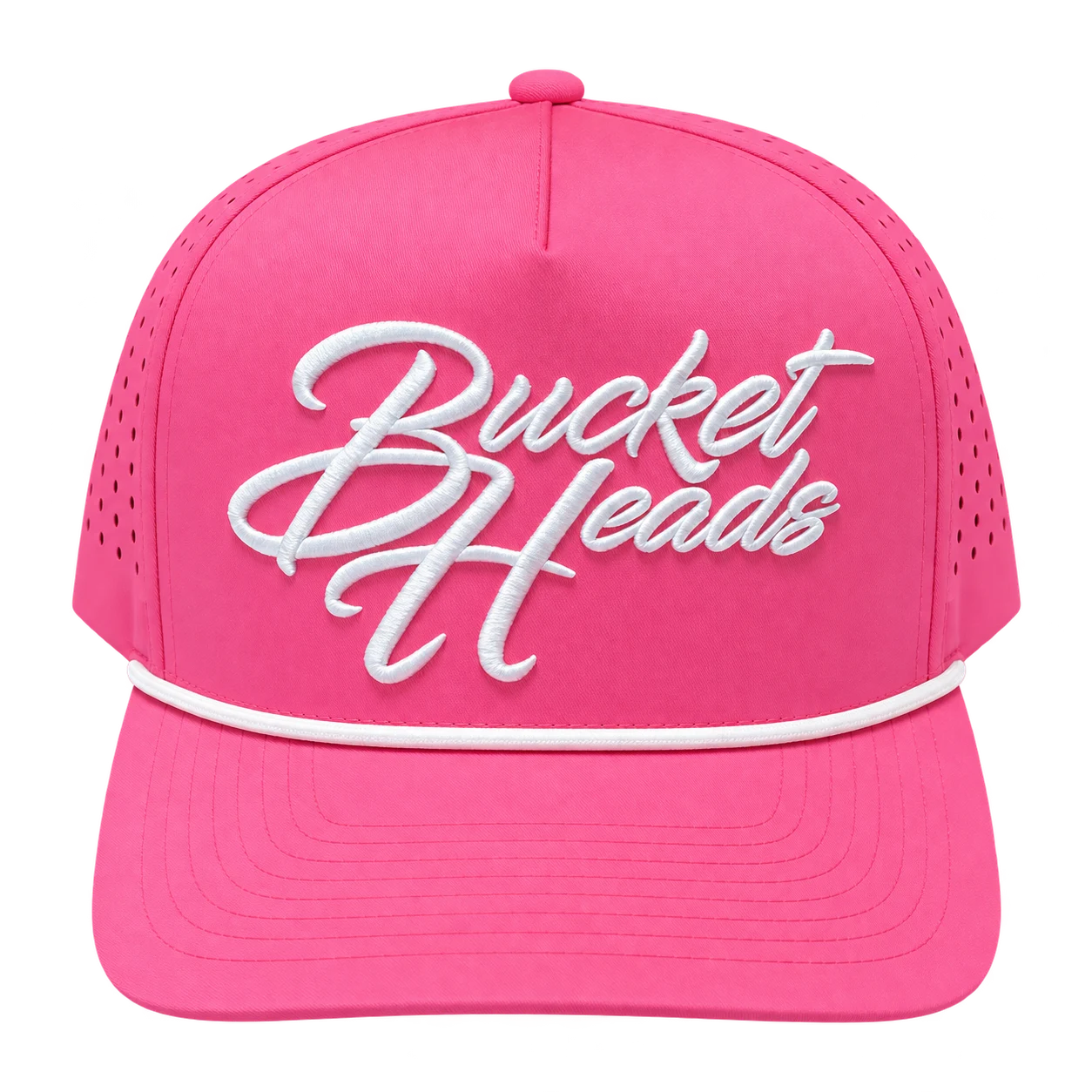 Classic Script 6-Panel Pink Hat